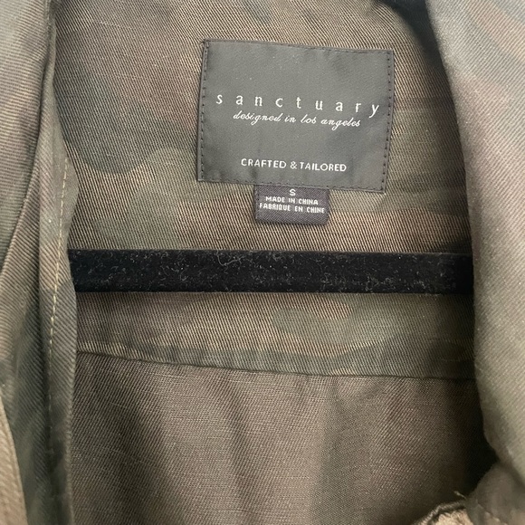 Sanctuary Rowen Drawstring Waist Military Jacket - Picture 6 of 6